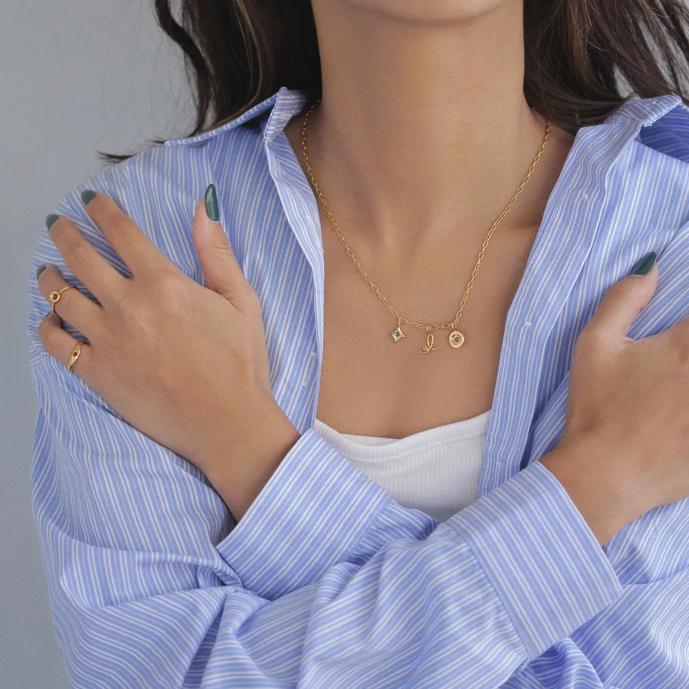 Gold Tone Pinky Ring