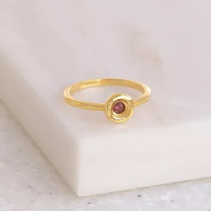 Gold Tone Pinky Ring