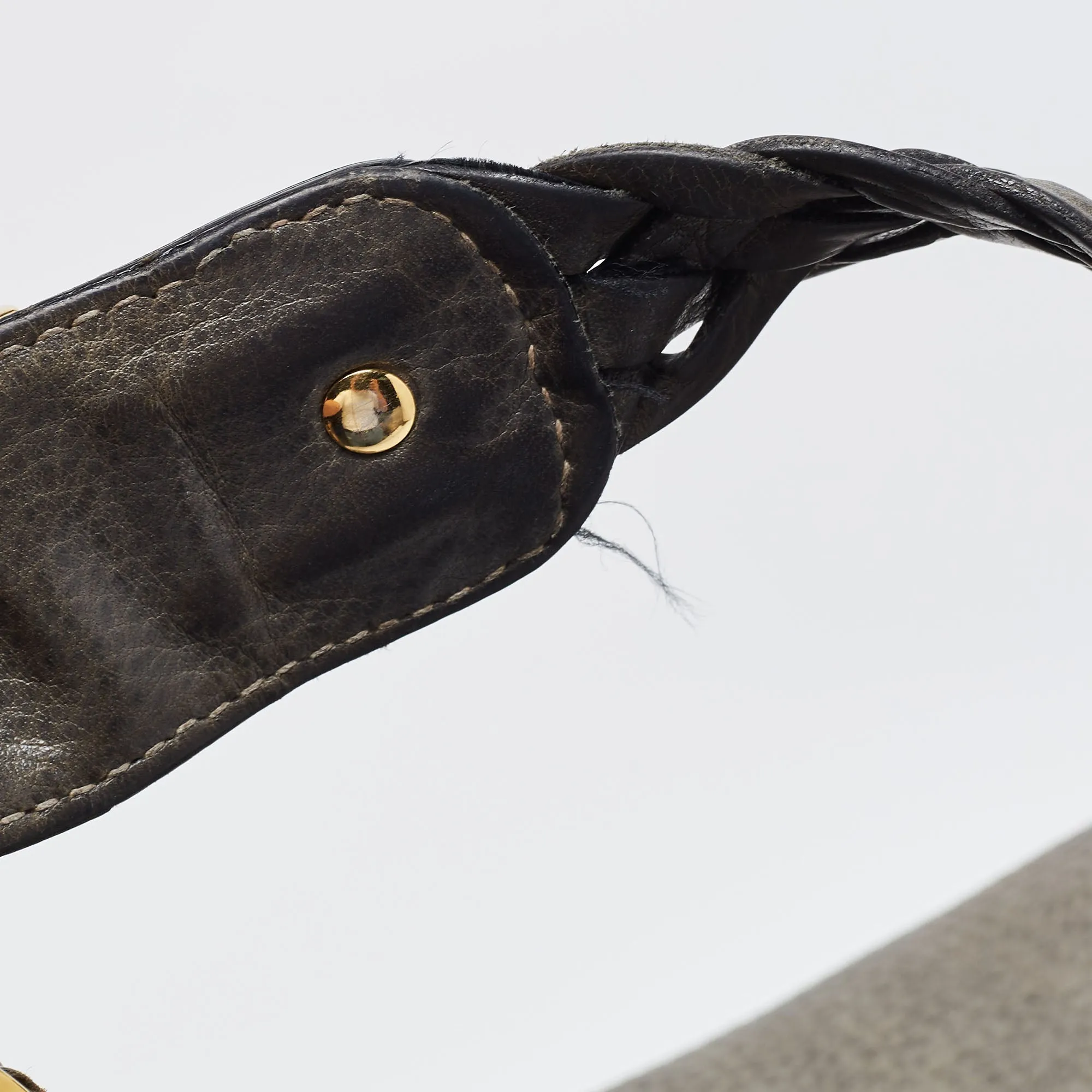 Gucci Pale Leather Medium Pelham Hobo