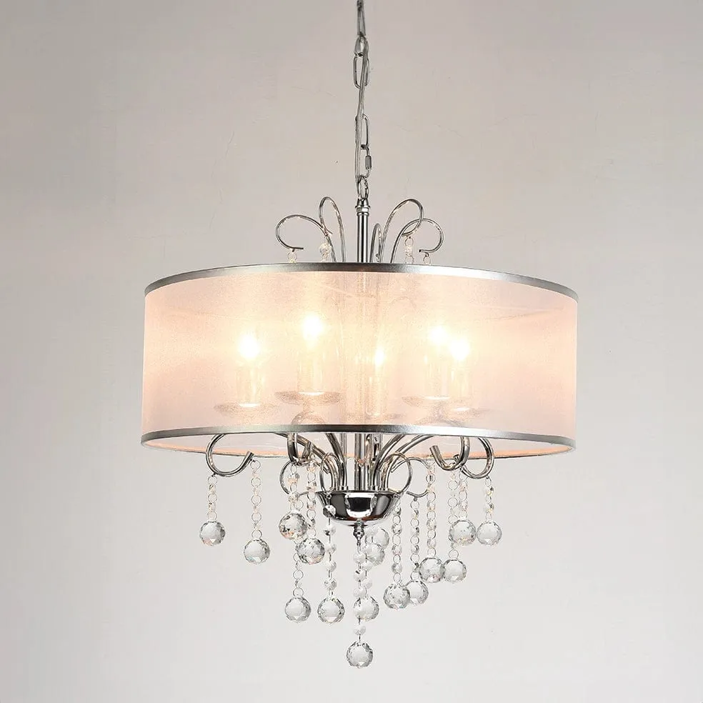 Haven Crystal Shade Chandelier