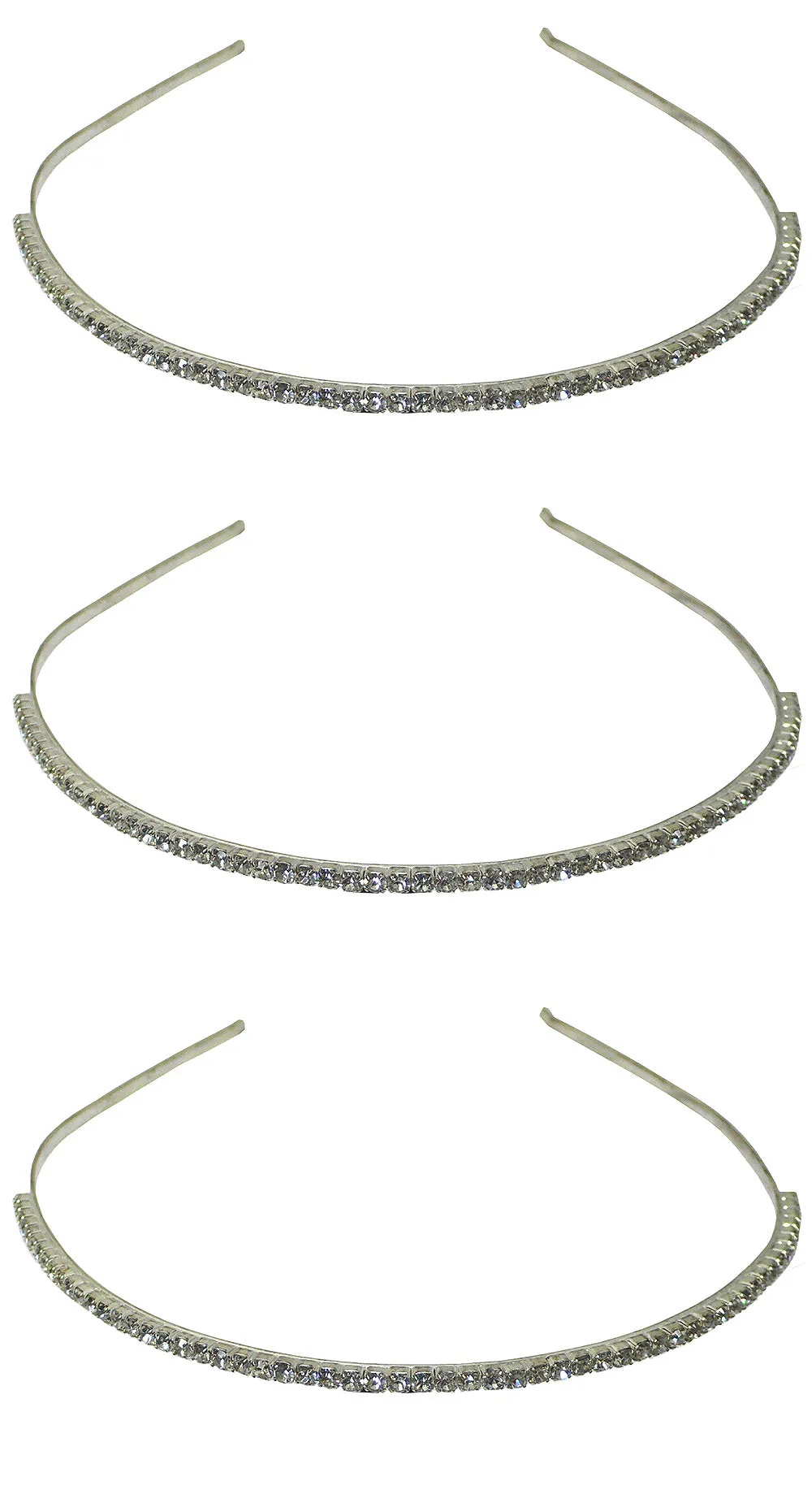 HB6699 Bella Crystal Headband Elegant Shimmering Crystal Hair Band AD86565-6699