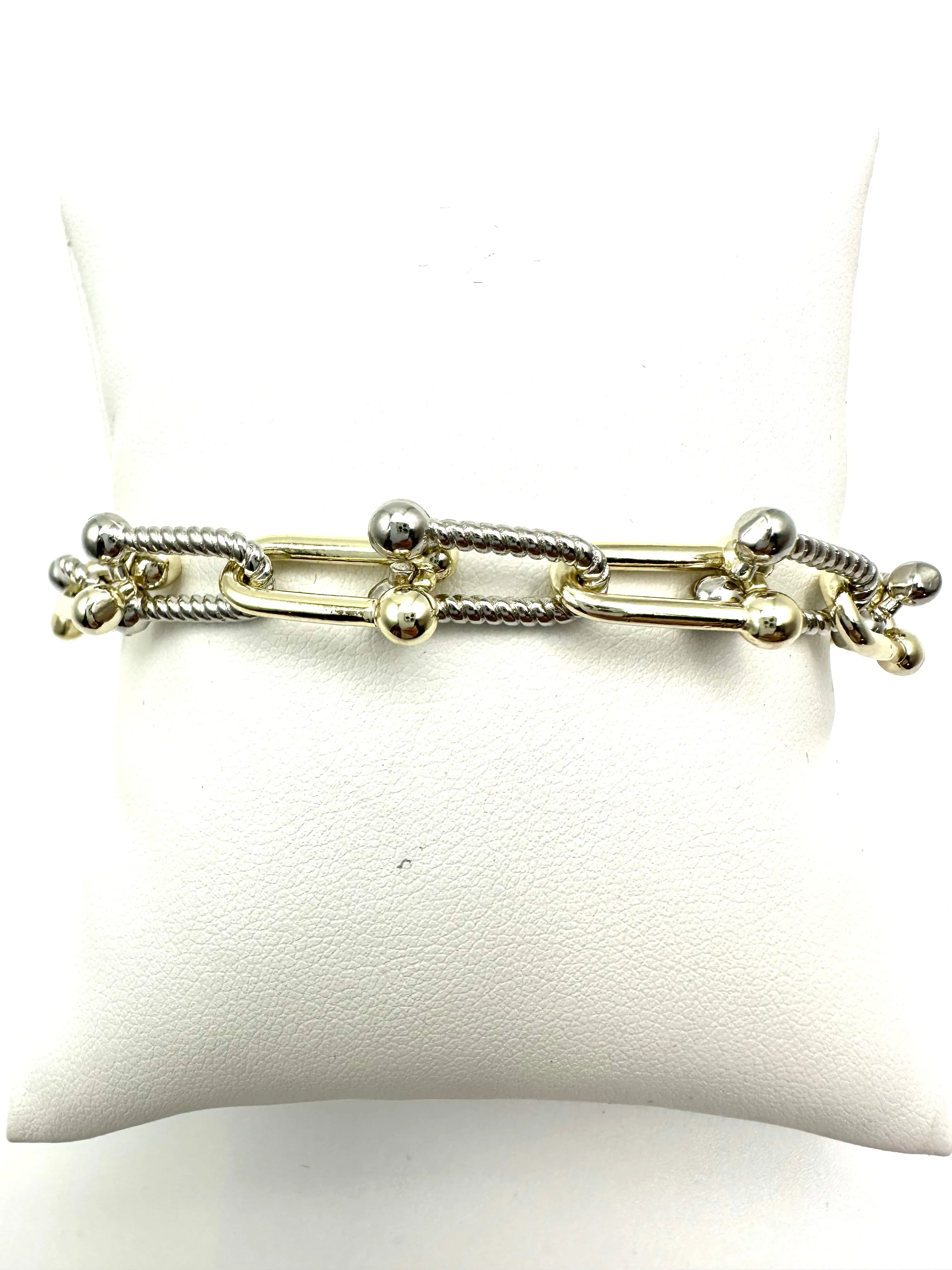 Interlocking Links Bracelet