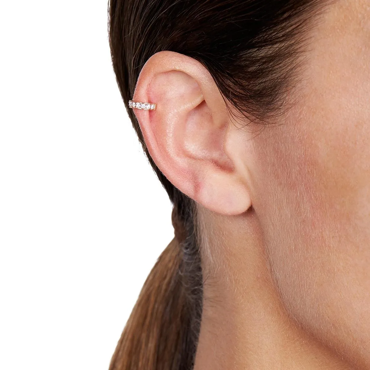 IRINA Diamond Ear Cuff Single