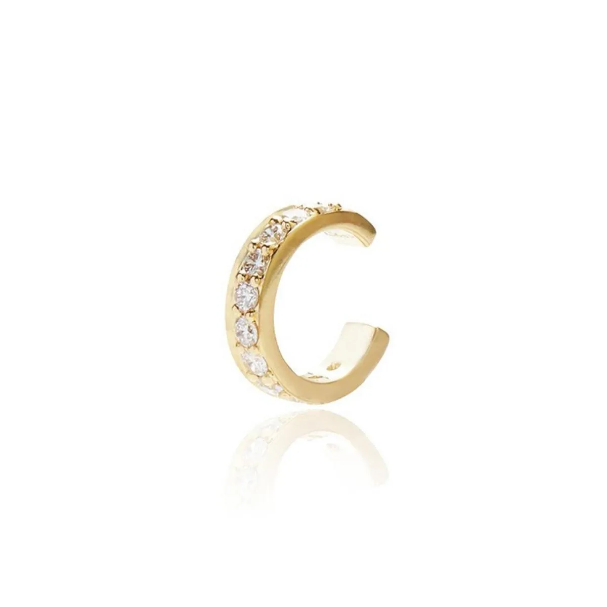 IRINA Diamond Ear Cuff Single