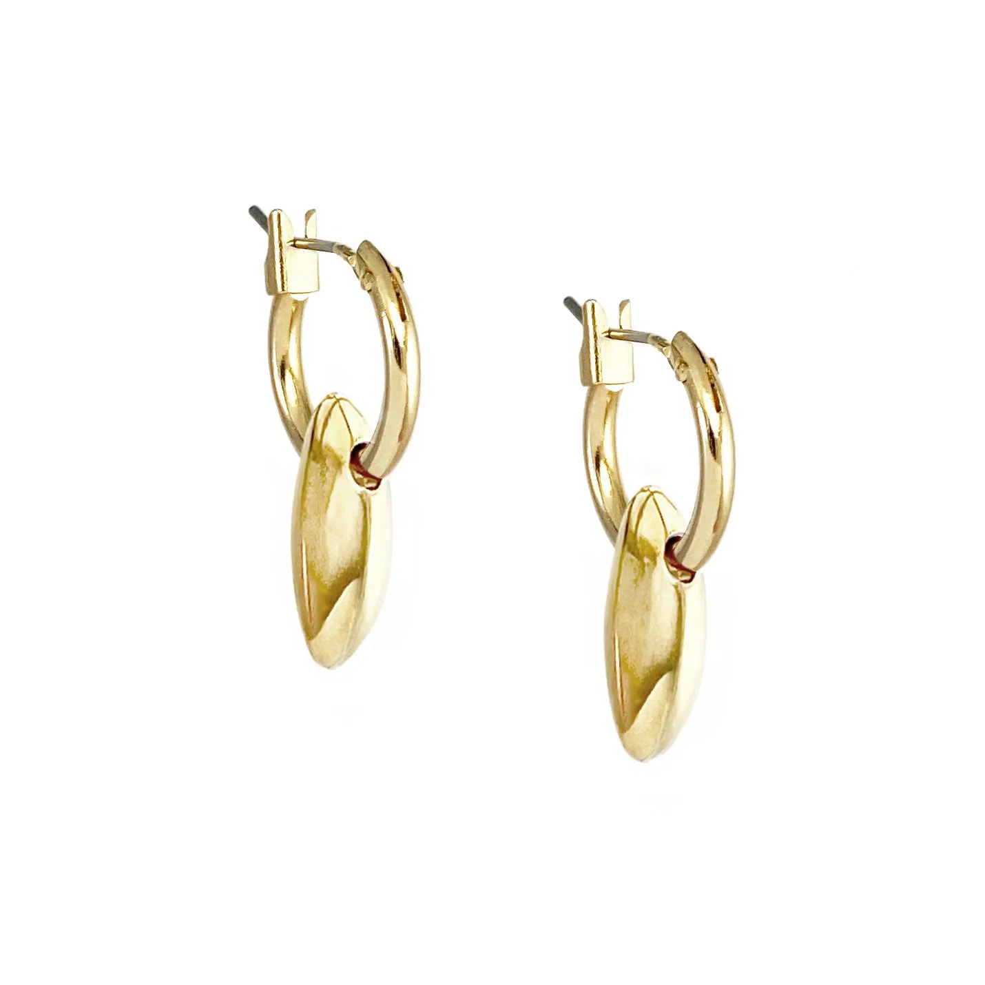 Isla 2-in-1 Hoops - Small - Gold