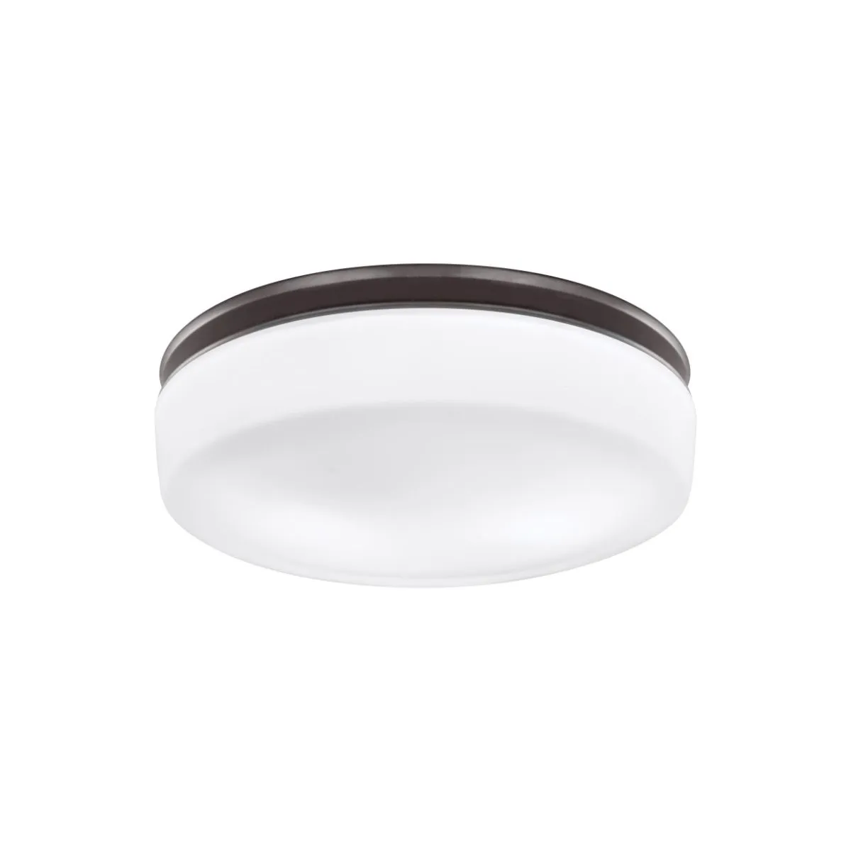 Issen 14 in. Flush Mount Light Bronze Finish