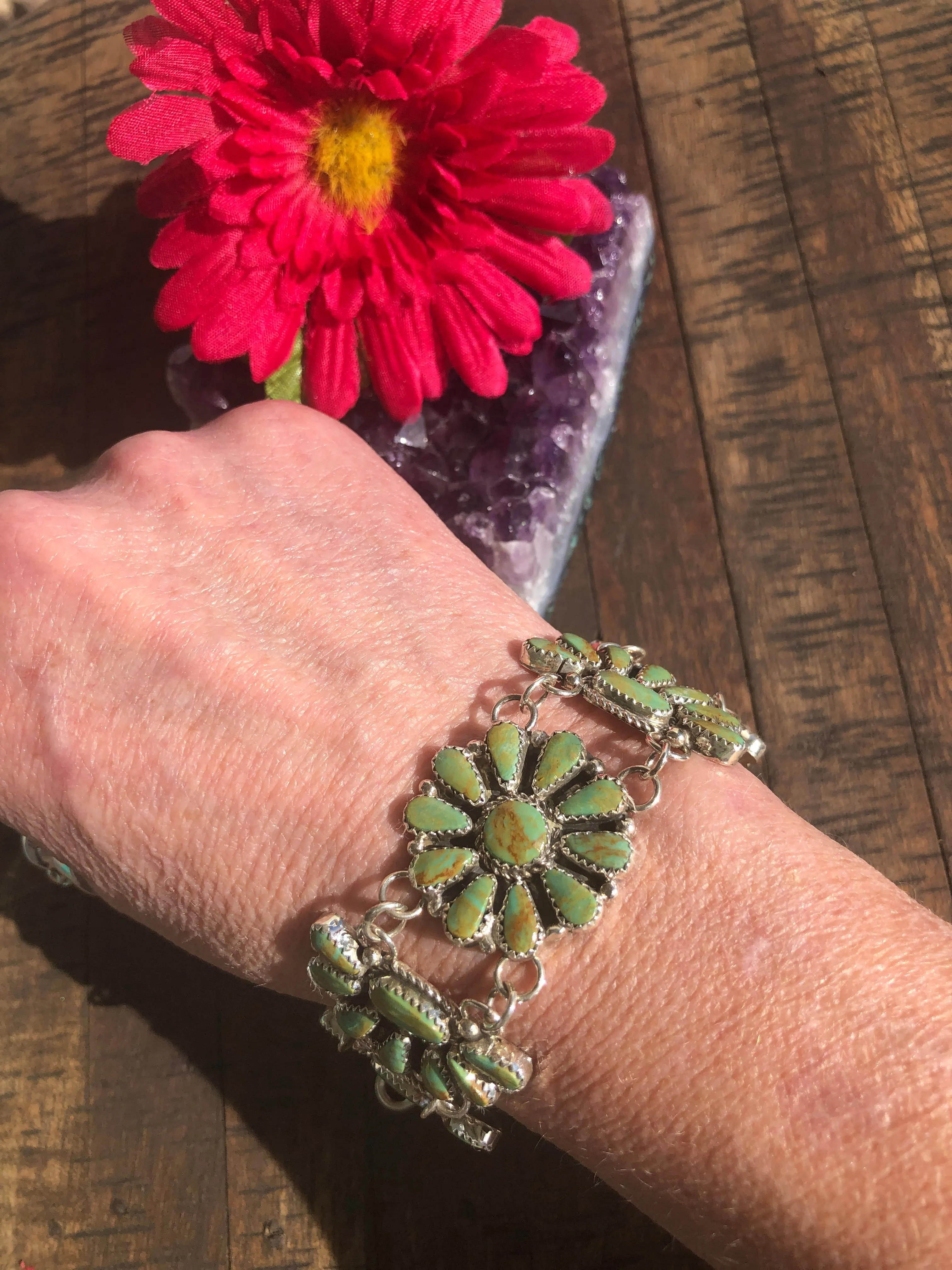 Kingman Cluster Bracelet #6