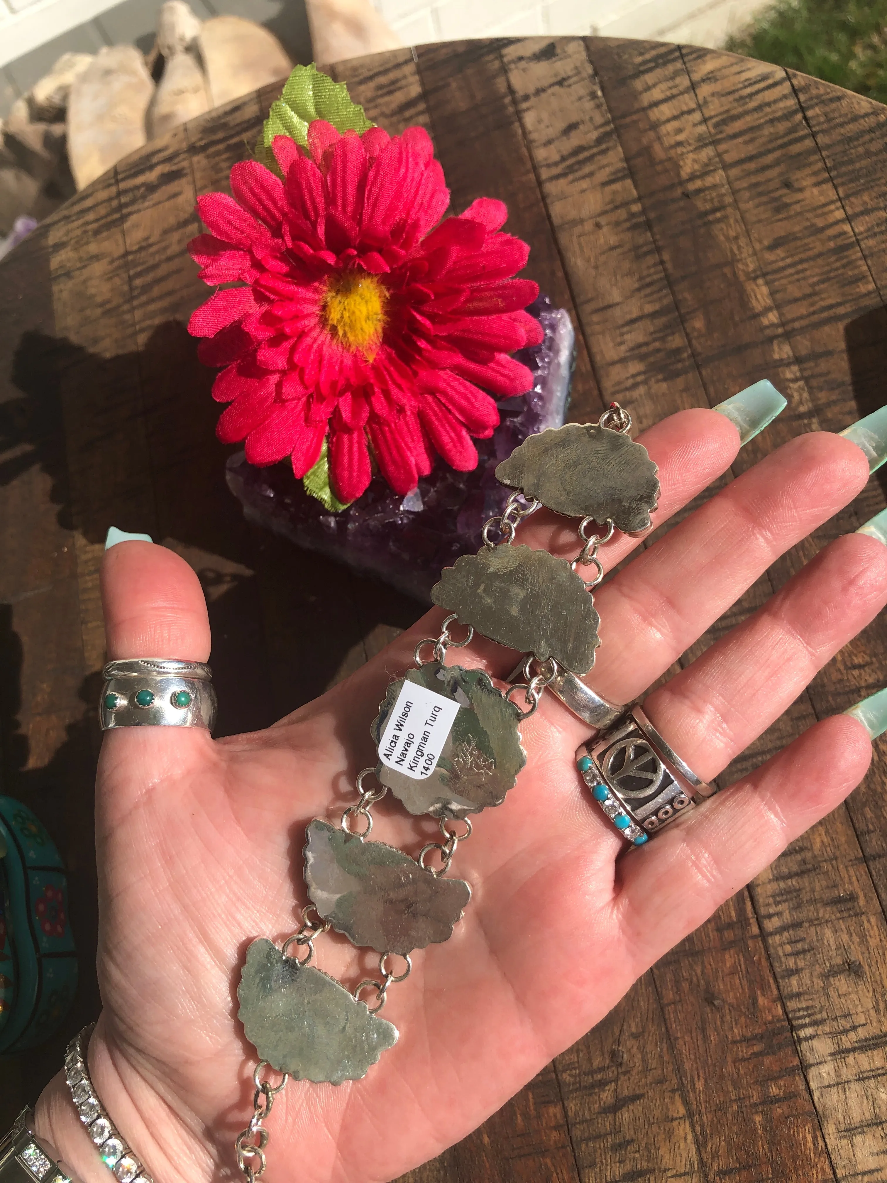 Kingman Cluster Bracelet #6