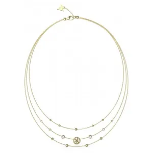 Ladies Perfect Illusion Gold Crystal Necklace UBN03376YG