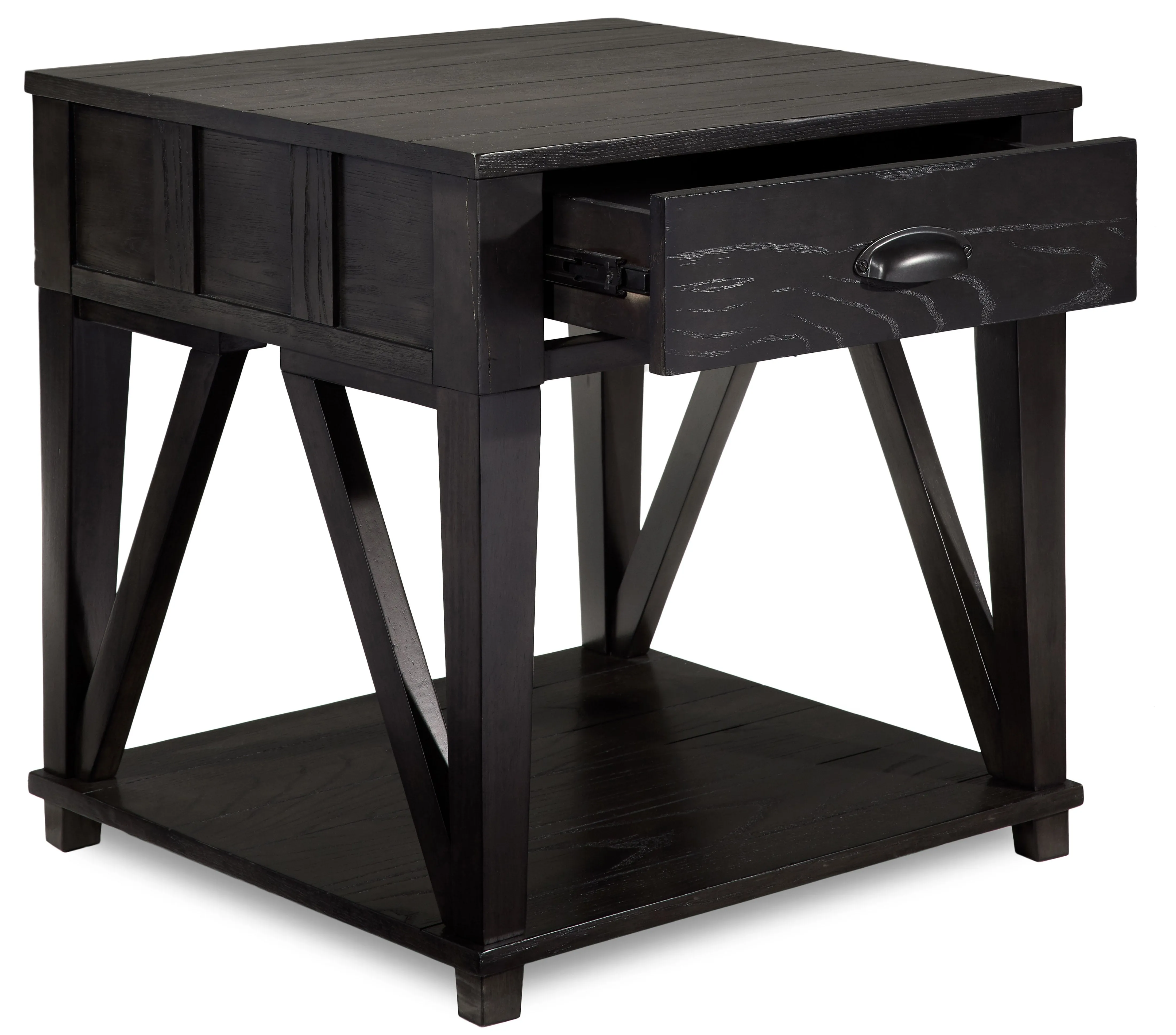 Laken End Table - African Grey