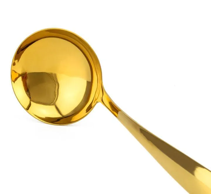 Large Ladle Gold Plated