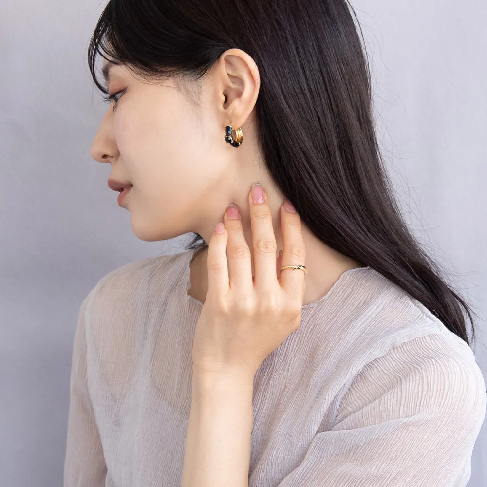 Layered Knot Open Ring