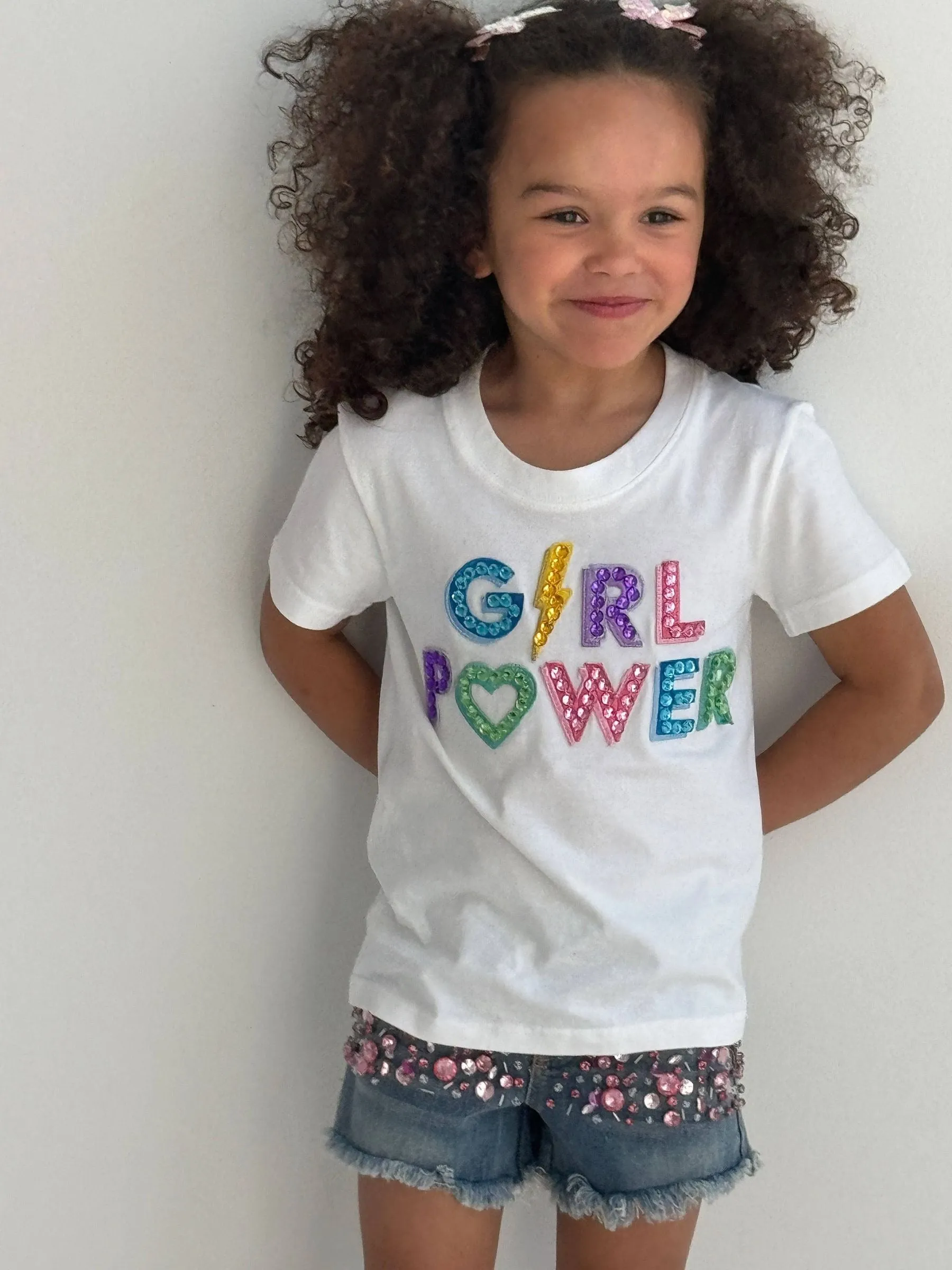 Lola   The Boys Crystal Girl Power T-shirt