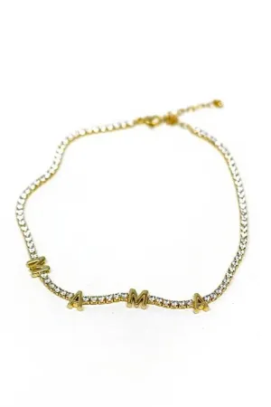 Mama Tennis Necklace