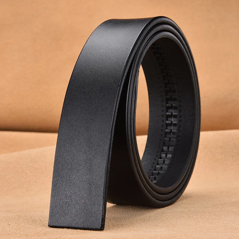 Men's Leather Belt-3.5cm