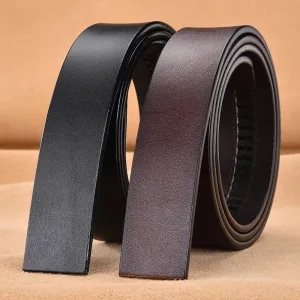 Men's Leather Belt-3.5cm