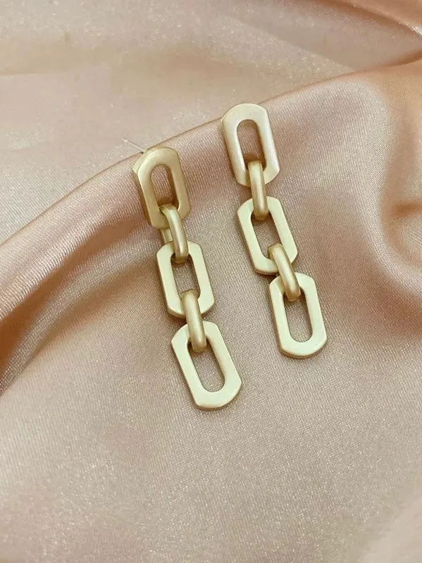 Metal Chain Earring