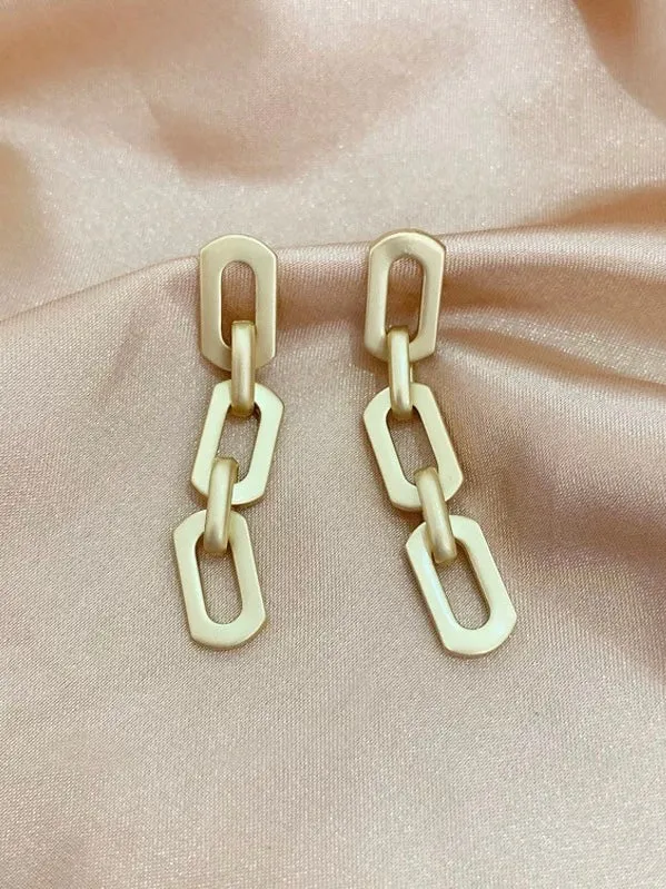 Metal Chain Earring