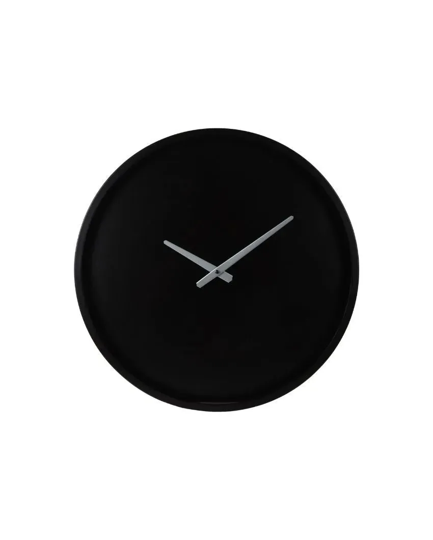 Metallica Black Iron Wall Clock | 20 x 2 inches