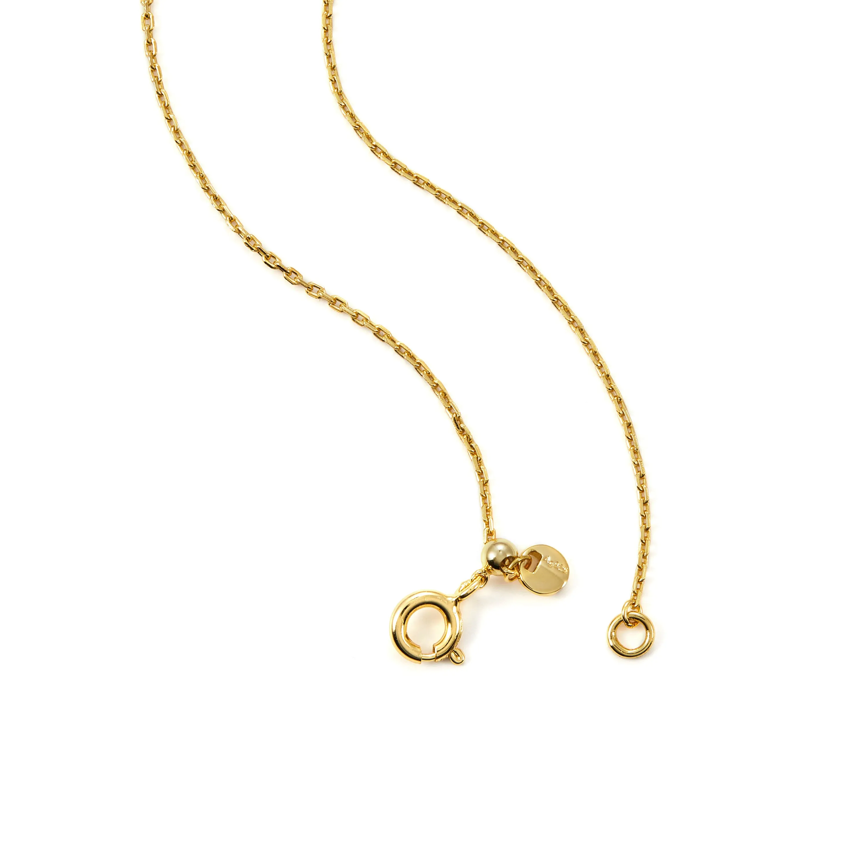 Michael Kors 14K Gold Sterling Silver Station Necklace MKC1714CZ710