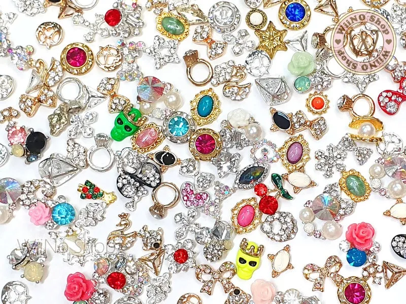 Mix Nail Metal Charms