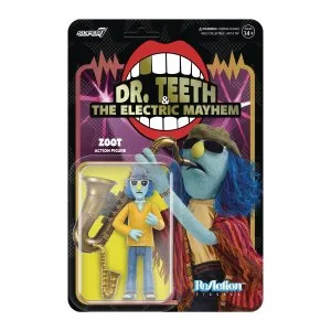 Muppets ReAction W1 Zoot- Dr Teeth & The Electric Mayhem Band Action Figure