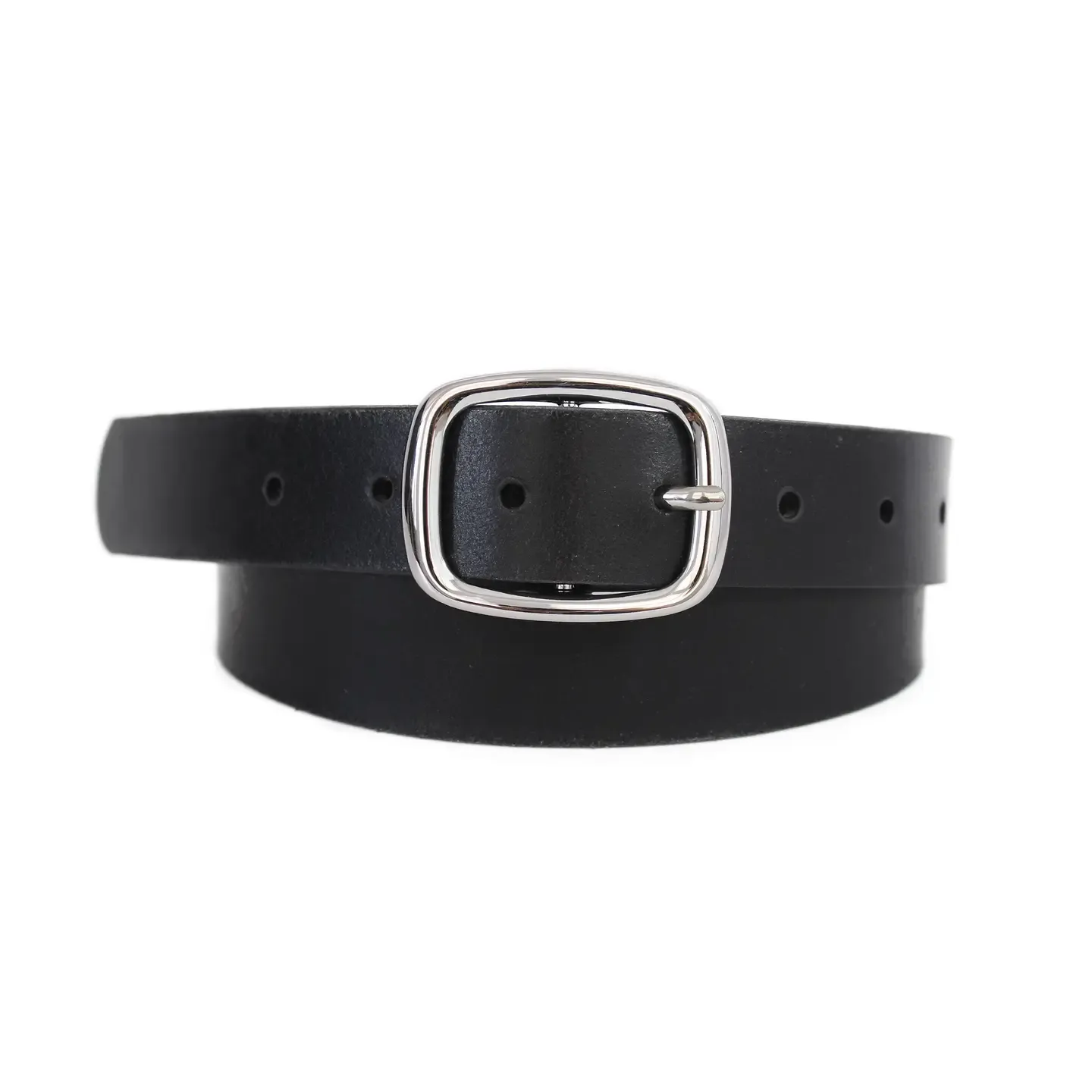 MW Square Buckle Belt | Black