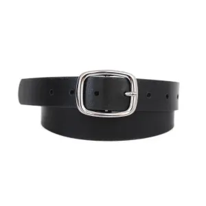 MW Square Buckle Belt | Black