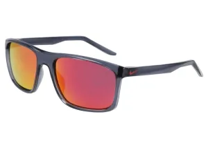 Nike Fire L P Sunglasses Dark Grey/Polarized Grey/Red Flash