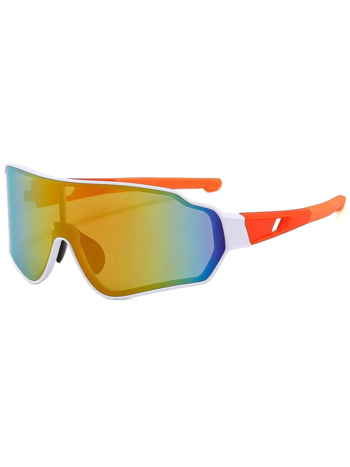 Orange Sport Glasses For Hiking Running Driving Riding Fishing Sports Style