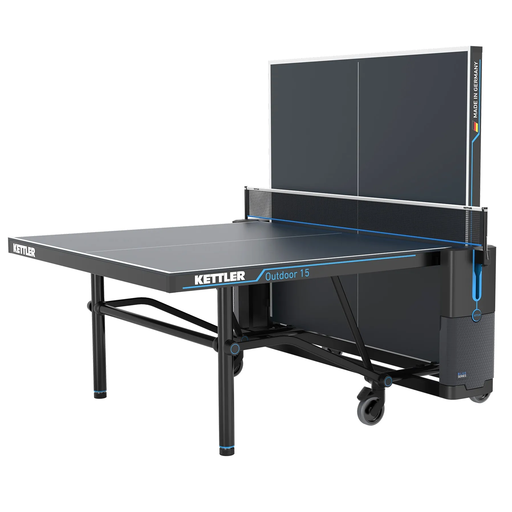 Outdoor 15 Table Tennis Table 4-Player Bundle