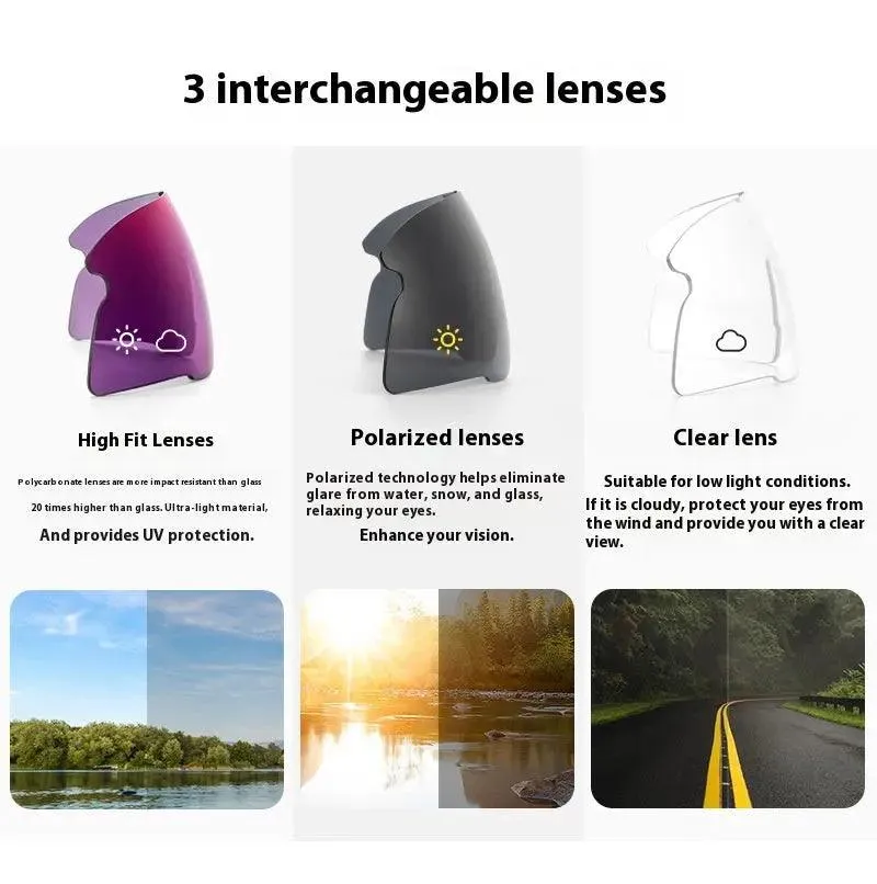 Outdoor Sports Bicycle Glasses UV-Proof