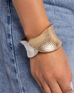 Paparazzi Bracelet ~ Burnished Balance - Multi