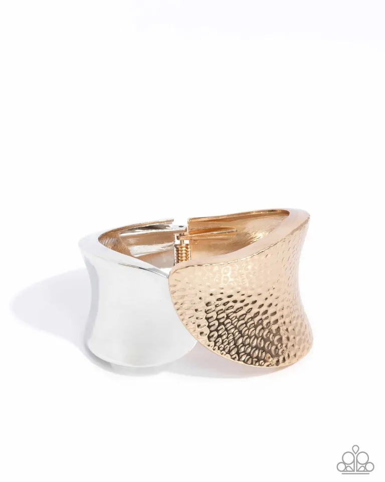 Paparazzi Bracelet ~ Burnished Balance - Multi