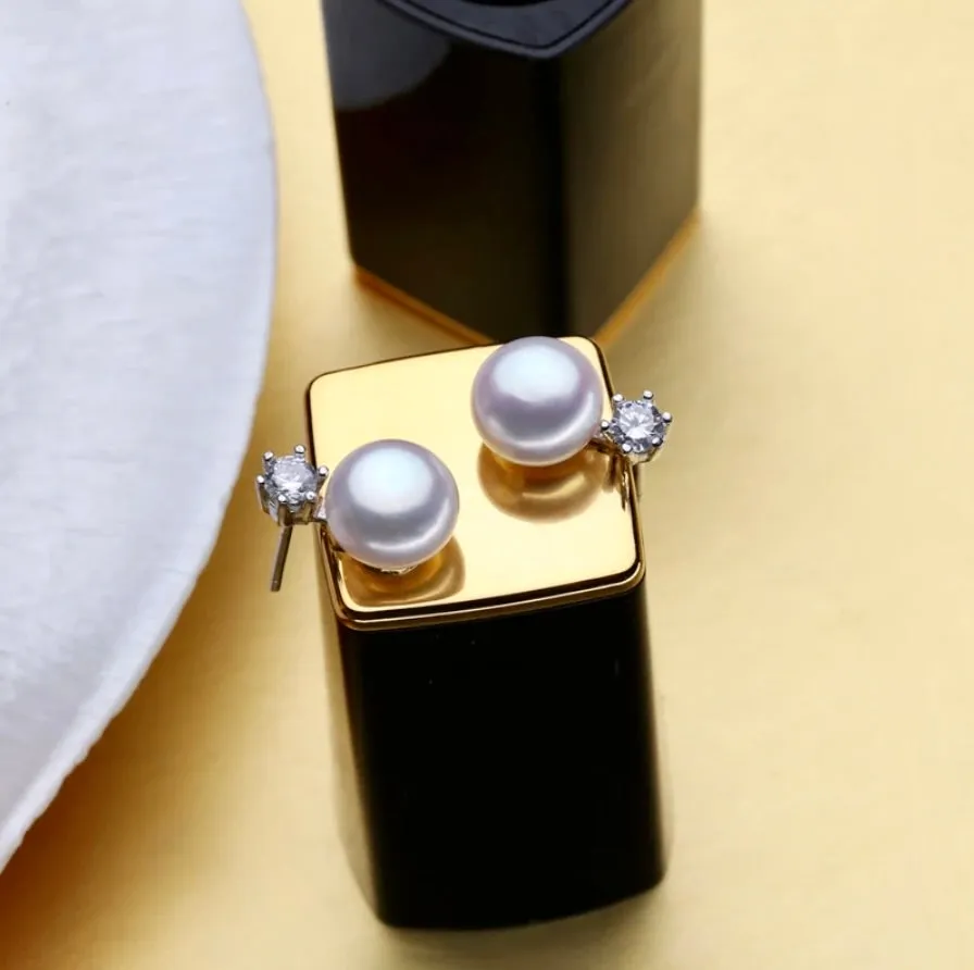 "Juniper" - Freshwater Pearl and Sterling Silver Bridal Jewelry Set