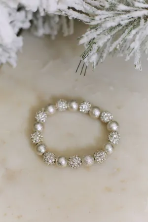Say No More Ball Bracelet - Silver
