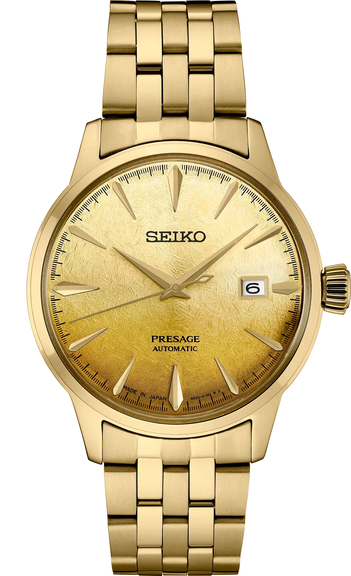SEIKO PRESAGE SGP AUTOMATIC GLD BR # SRPK46