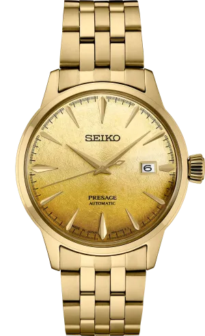 SEIKO PRESAGE SGP AUTOMATIC GLD BR # SRPK46