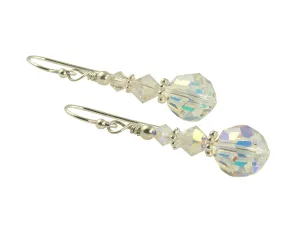 Shimmering Crystal Beaded Earrings