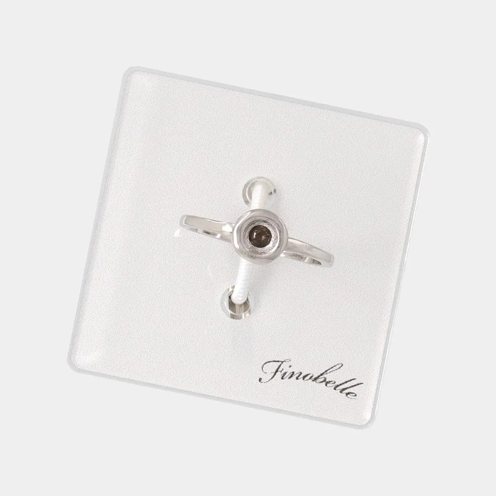 Silver Tone Pinky Ring