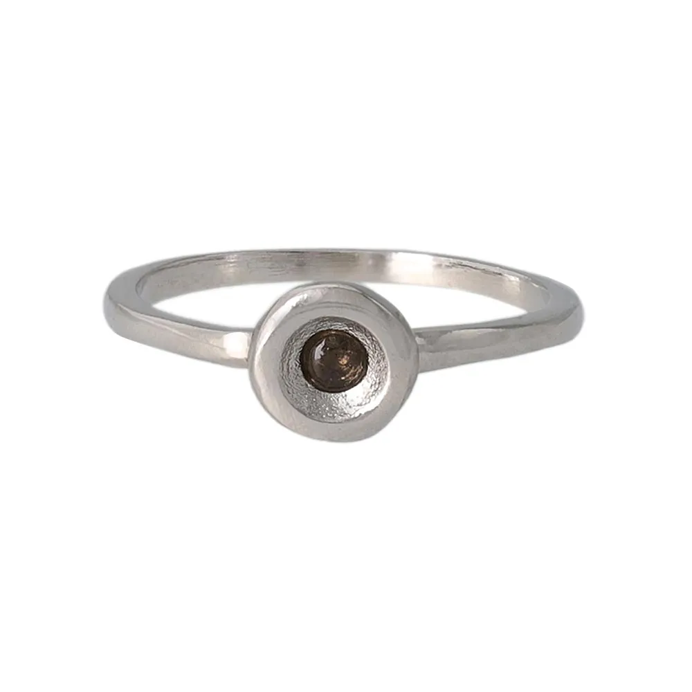 Silver Tone Pinky Ring