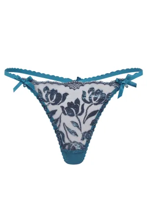 Sparkle Thong - Teal