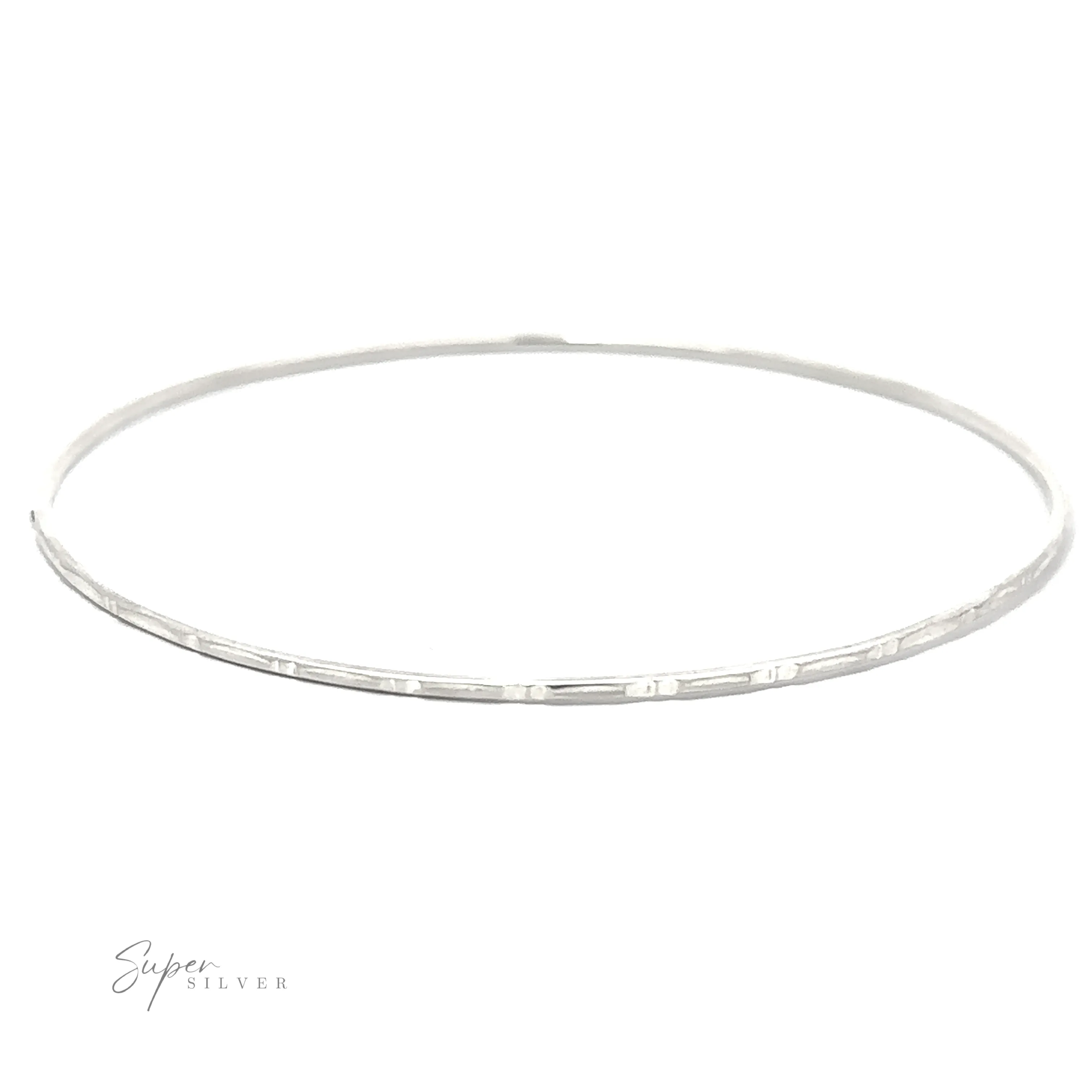 Sparkling Faceted Bangle Bracelet