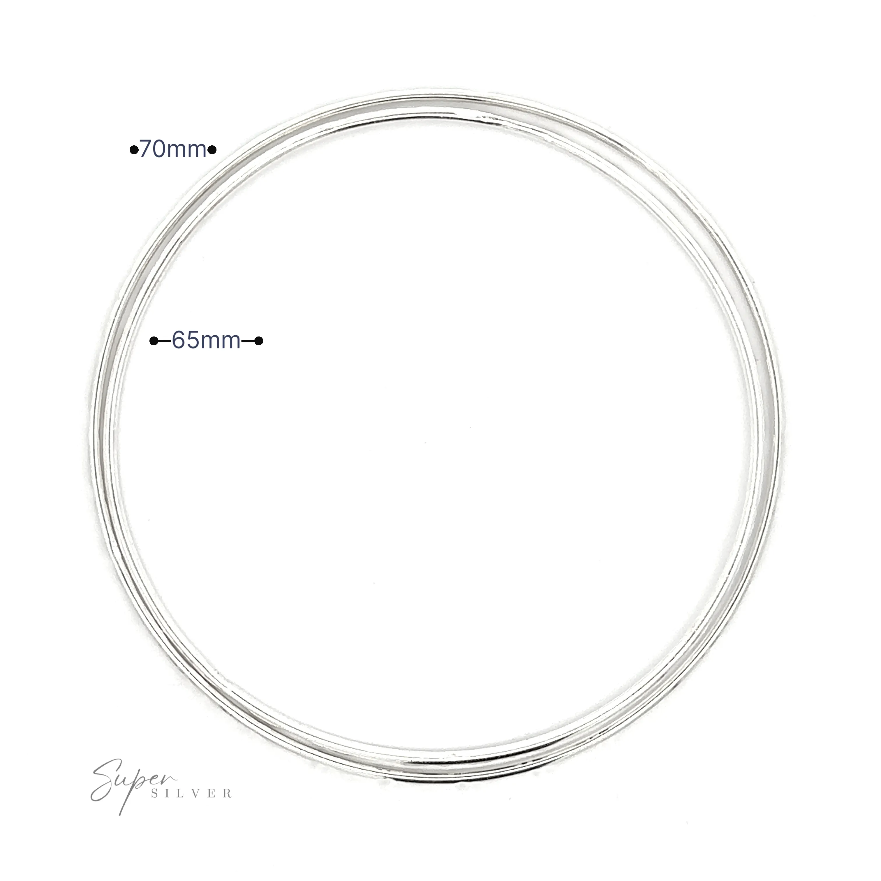 Sparkling Faceted Bangle Bracelet
