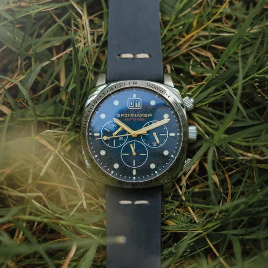 Spinnaker Hull Chronograph Blue