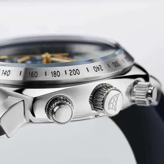 Spinnaker Hull Chronograph Blue