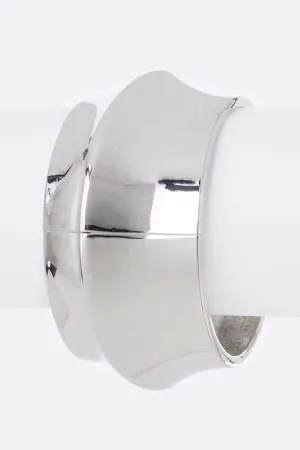 Statement Hinged Bangle