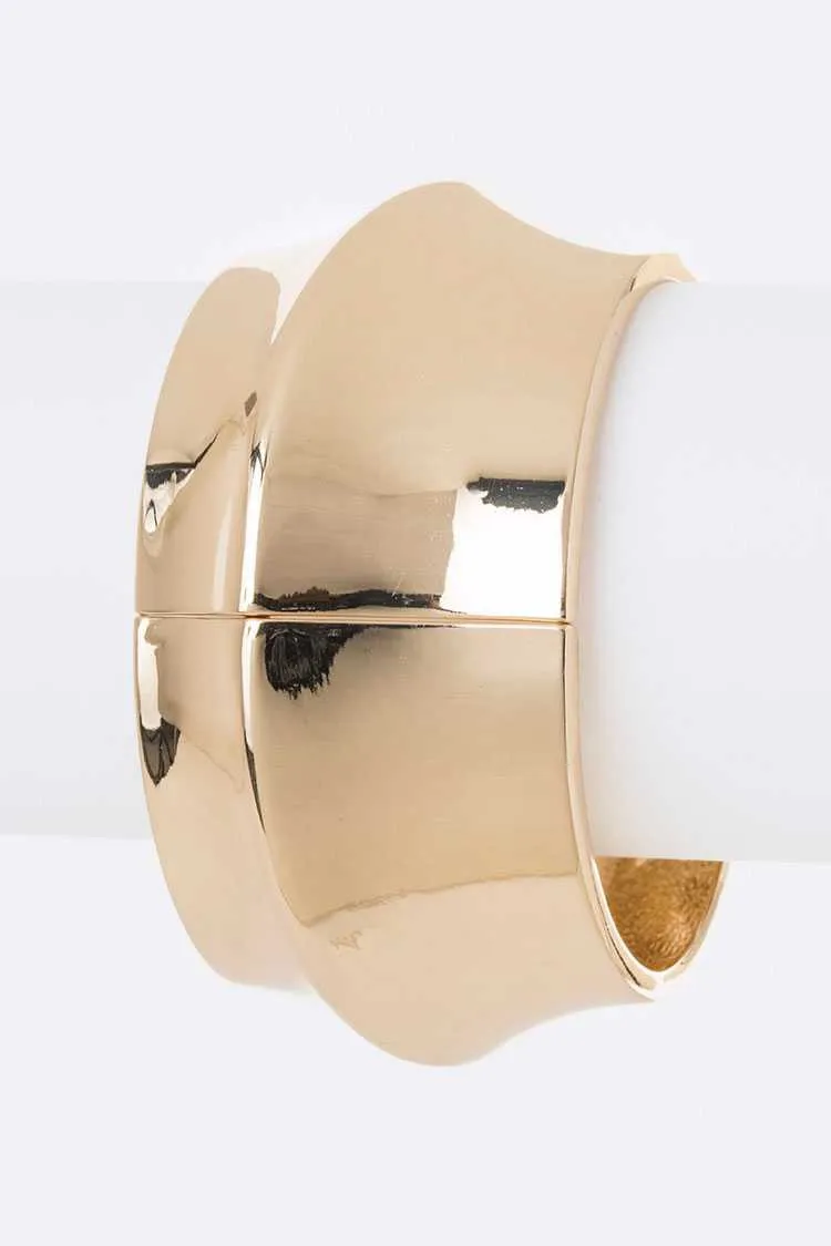 Statement Hinged Bangle