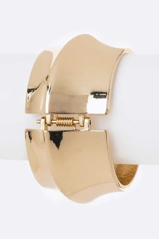 Statement Hinged Bangle