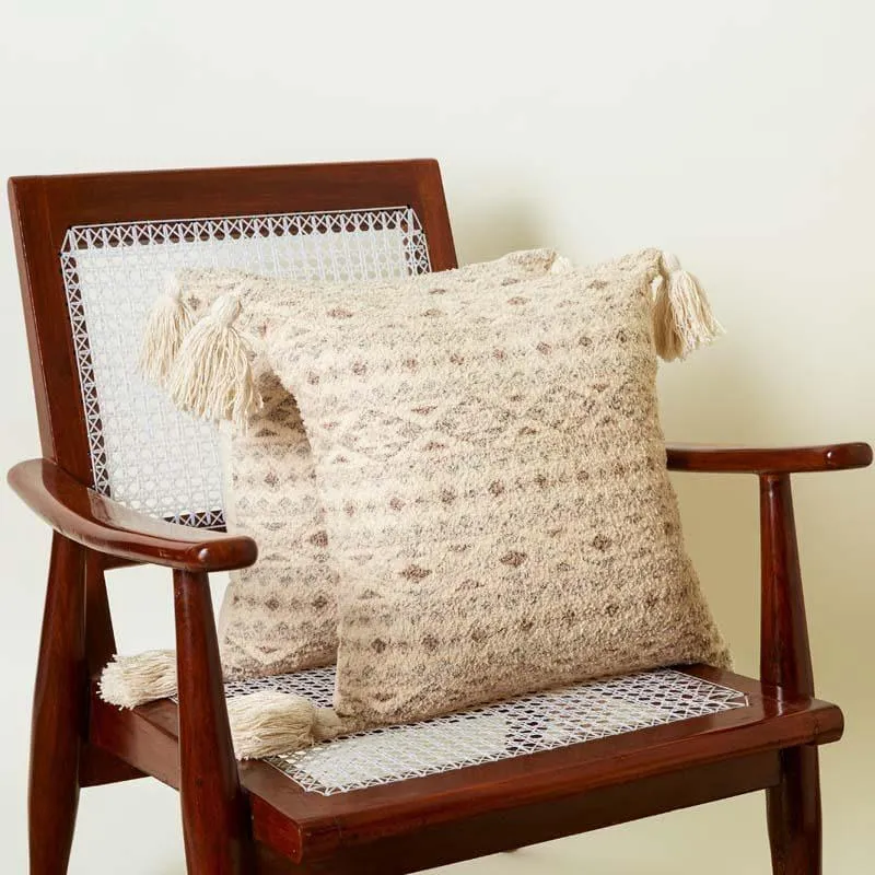 The Grey Sparkler Cushion Cover - Set Of Two